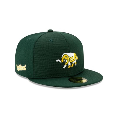 Sapca New Era Oakland Athletics MLB Batting Practice 59FIFTY Fitted - Verzi